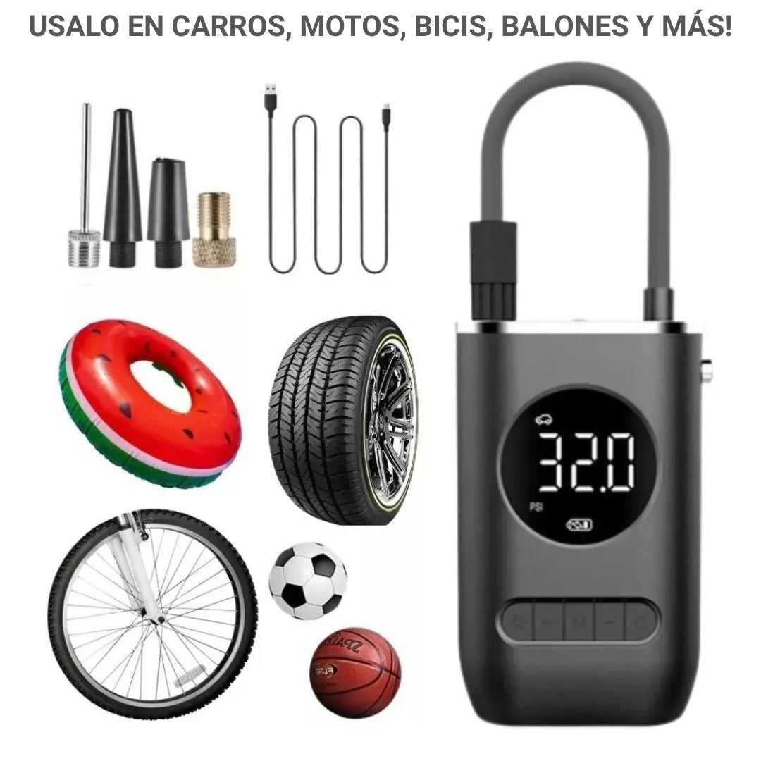 🚗 Inflador de Llantas CZK — Solución inmediata en cualquier viaje | Stock limitado